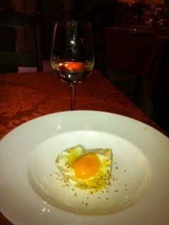 Chanquetes with egg.