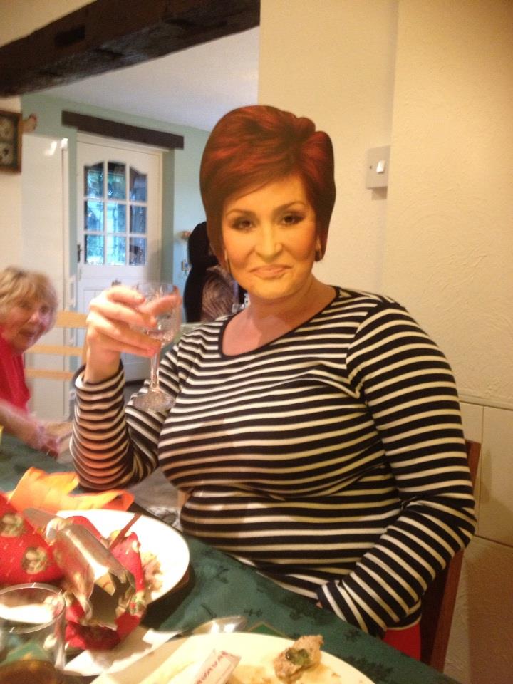 Sharon Osborne Mask arade