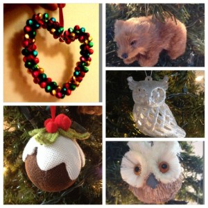 Christmas decorations at La Rosilla